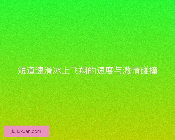 短道速滑冰上飞翔的速度与激情碰撞 短道速滑冰上飞翔的速度与激情碰撞